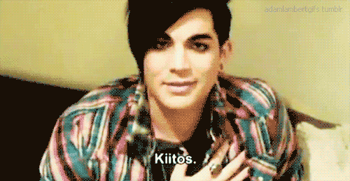 Verward Artiesten Gifs Adam lambert wat 