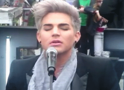 Artiesten Gifs Adam lambert fotoset 