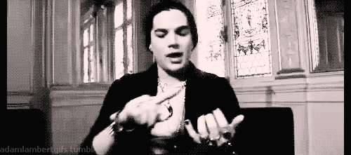 Muziek Artiesten Gifs Adam lambert 