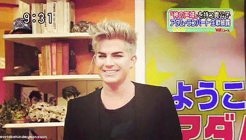 Muziek Artiesten Gifs Adam lambert 