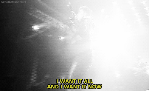 Artiesten Gifs Adam lambert american idol 