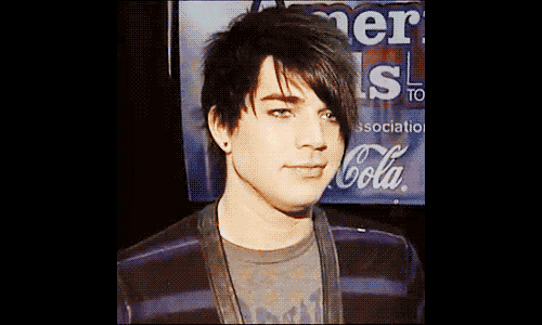 Interview Artiesten Gifs Adam lambert 2010 