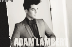 Adam Lambert GIF. Muziek Artiesten Gifs Adam lambert 