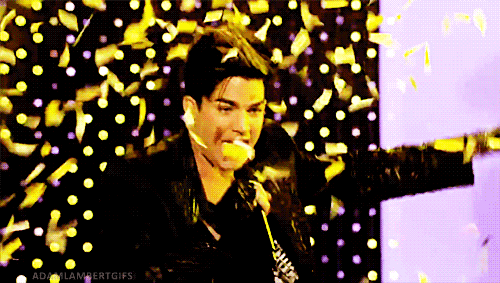 Artiesten Zanger Gifs Adam lambert american idol 