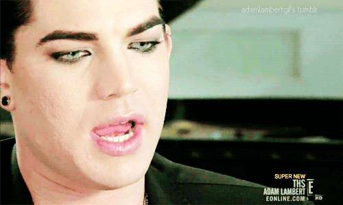 Artiesten Gifs Adam lambert 