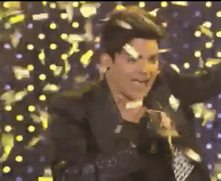 Verward Artiesten Gifs Adam lambert wat 