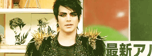Artiesten Gifs Adam lambert 2010 DonorsChoosechat 