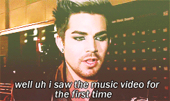 Adam Lambert GIF. Interview Artiesten Gifs Adam lambert 2012 Uk Sugarscape 
