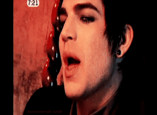 Interview Artiesten Gifs Adam lambert 2010 Europa 