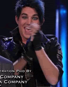 Adam Lambert GIF. Artiesten Gifs Adam lambert 