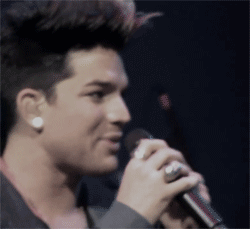 Adam Lambert GIF. Artiesten Gifs Adam lambert Fever 