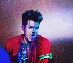 Adam Lambert GIF. Artiesten Gifs Adam lambert 