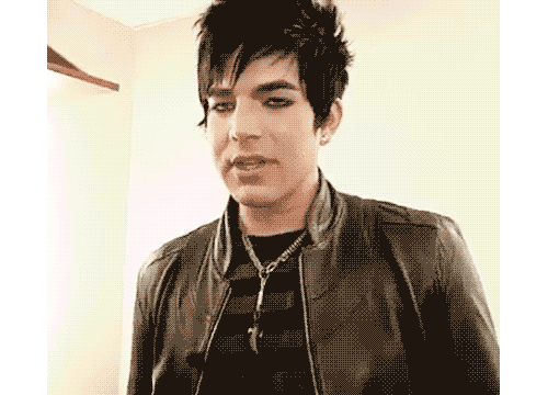 Artiesten Gifs Adam lambert 