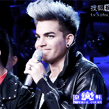 Interview Artiesten Gifs Adam lambert 2010 uk jonathan ross tonen 