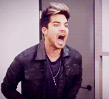 Adam Lambert GIF. Interview Artiesten Gifs Adam lambert 2010 