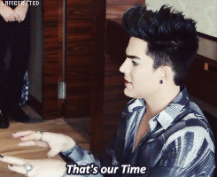 Adam Lambert GIF. Interview Artiesten Gifs Adam lambert 2010 Europa 