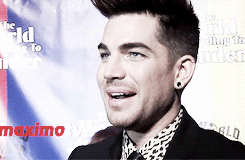 Adam Lambert GIF. Artiesten Gifs Adam lambert 