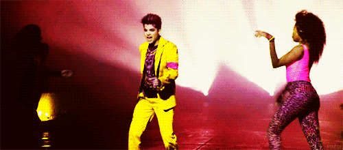 Artiesten Gifs Adam lambert 