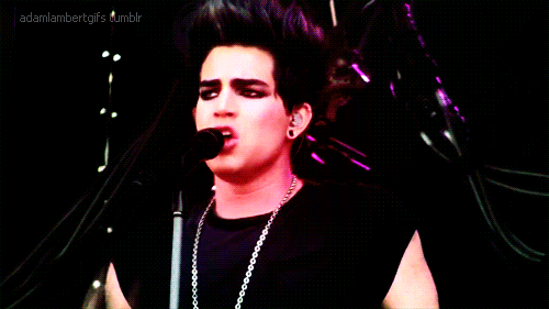 Verward Artiesten Gifs Adam lambert wat 
