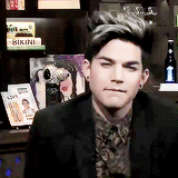 Adam Lambert GIF. Muziek Interview Artiesten Gifs Adam lambert 