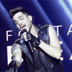 Adam Lambert GIF. Artiesten Gifs Adam lambert 