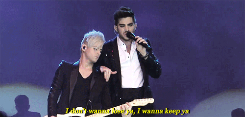 Interview Artiesten Gifs Adam lambert 2010 