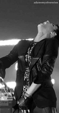 Artiesten Gifs Adam lambert 2012 Kickin &amp;#39;in 