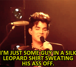 Adam Lambert GIF. Artiesten Gifs Adam lambert American idol 
