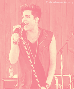 Adam Lambert GIF. Artiesten Gifs Adam lambert 2010 Fotoset Donorschoosechat 1000 