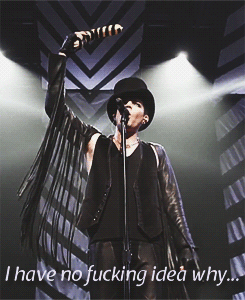 Adam Lambert GIF. Artiesten Zanger Gifs Adam lambert American idol 