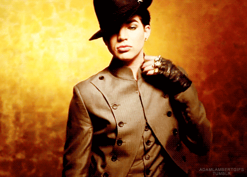 Artiesten Gifs Adam lambert 