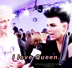 Adam Lambert GIF. Artiesten Gifs Adam lambert 