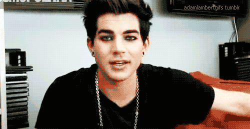 Artiesten Gifs Adam lambert 2010 DonorsChoosechat 