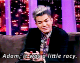 Adam Lambert GIF. Artiesten Gifs Adam lambert 