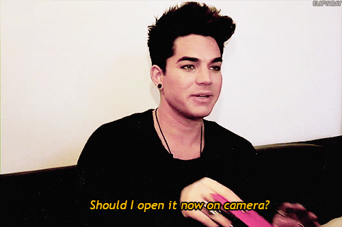 Artiesten Gifs Adam lambert 
