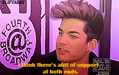 Adam Lambert GIF. Artiesten Gifs Adam lambert 
