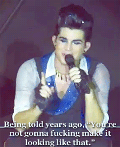 Adam Lambert GIF. Artiesten Sexy Gifs Adam lambert 