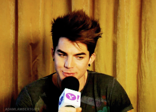 Artiesten Gifs Adam lambert 