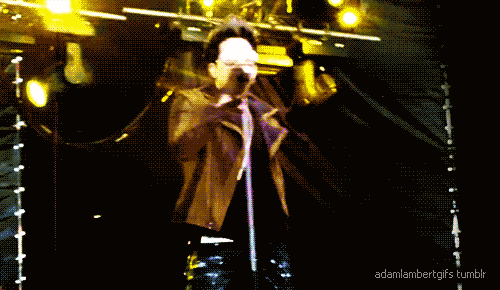 Muziek Artiesten Gifs Adam lambert 