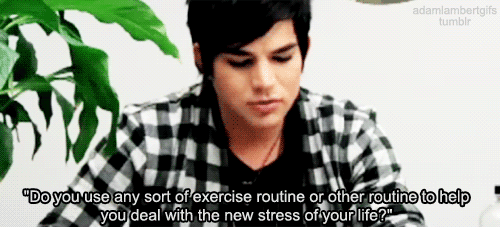Interview Artiesten Gifs Adam lambert 2009 itunes 
