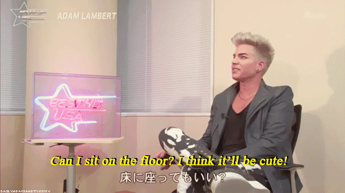 Muziek Artiesten Gifs Adam lambert 