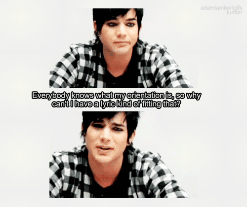 Interview Artiesten Gifs Adam lambert lachend 2011 