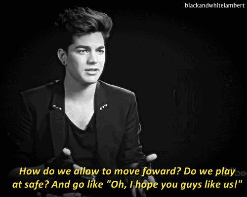 Muziek Artiesten Gifs Adam lambert 