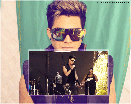 Artiesten Gifs Adam lambert aanbiddelijk 