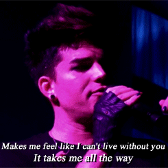 Adam Lambert GIF. Artiesten Gifs Adam lambert Gala 