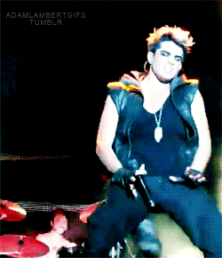 Adam Lambert GIF. Artiesten Gifs Adam lambert Geschokt 