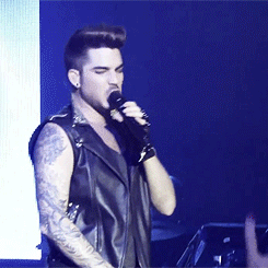Adam Lambert GIF. Artiesten Gifs Adam lambert Fever 