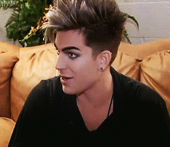 Adam Lambert GIF. Artiesten Gifs Adam lambert 