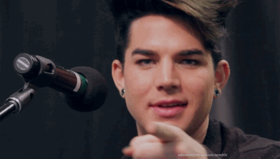 Artiesten Gifs Adam lambert 