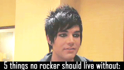 Adam Lambert GIF. Muziek Interview Artiesten Gifs Adam lambert 